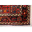 Tapis noir, rouge Anadol 4 pi 4 po x 7 pi 7 po