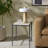 Enzi Marble Top Accent Table
