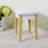 Tabouret de coiffeuse en bois massif Bob
