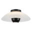 Umbra 14-in Black Semi-Flush Mount-1236898880-1236898893