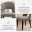 47cm H Upholstered Upholstered Back Side Chair-1805481231