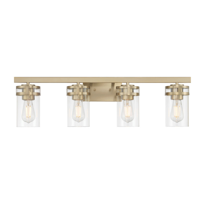 Meuble-lavabo 4 lumières 30,25 po Alue, H 9 po x l 30,25 po x P 6,5 po, Quatre lumières