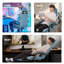 GTPLAYER Adjustable Swiveling PC & Racing Game Chair-106735392
