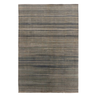 Flatweave Wool Geometric Area Rug