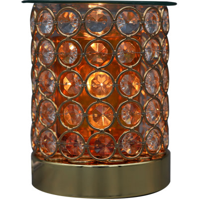 Lampe de table dorée 5 "Adil