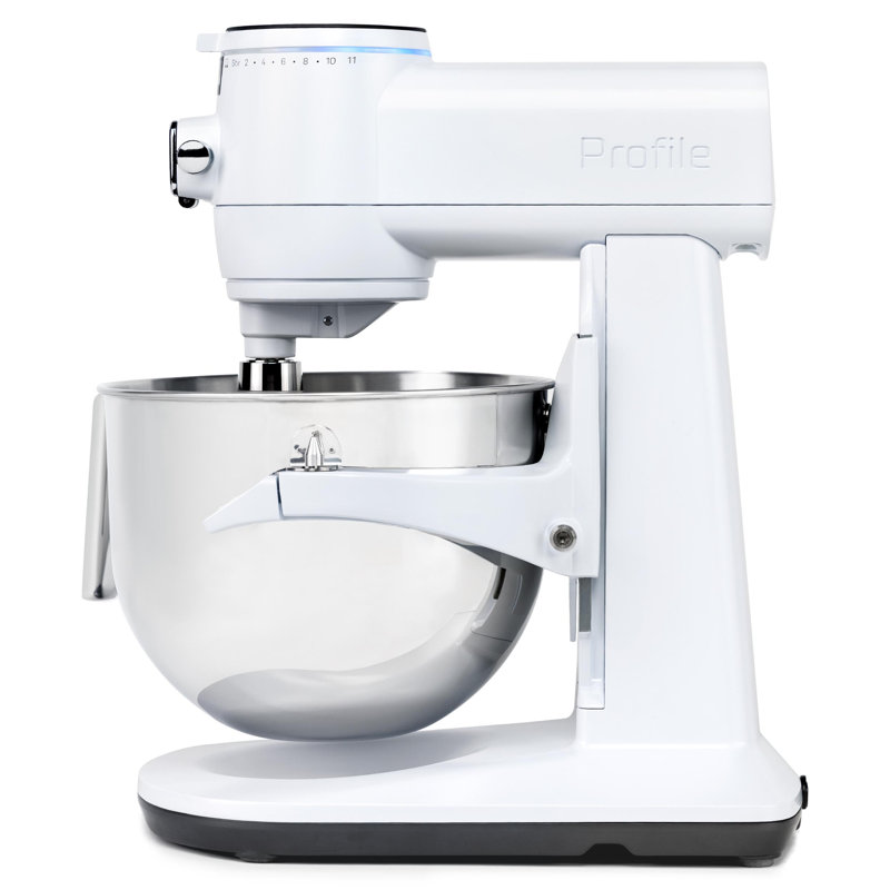GE Profile Smart Mixer with Auto Sense, Stone White