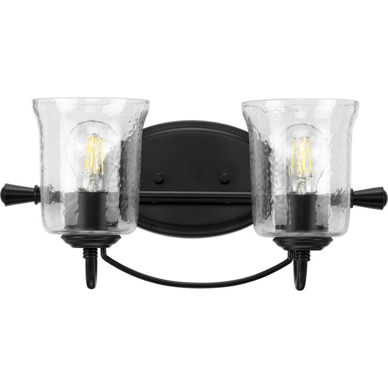 Ermengarda 2 - Light Dimmable Vanity Light, Black
