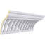 Moulure couronnée Melbourne H 11 3/8 po x P 10 7/8 po x F 15 7/8 po x L 94 1/2 po