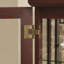 Armoire de rangement avec bande lumineuse RVB multicolore et 2 tablettes ajustables-1061934842