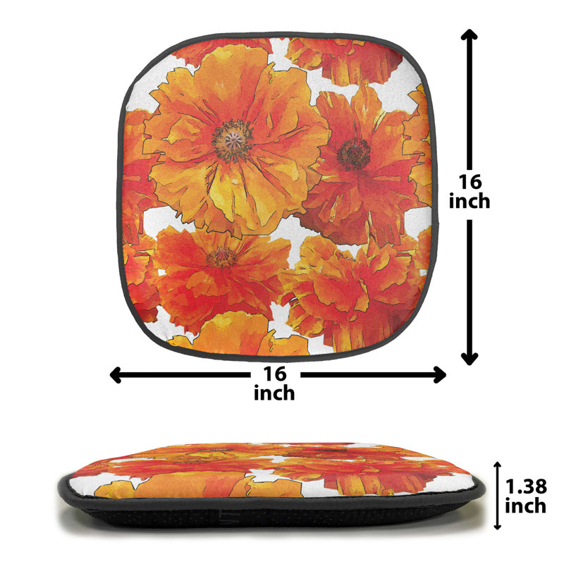 Coussin de siège papillon