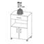 Arora Kitchen Cart