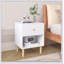 Table de chevet en bois 23,22 po H avec tiroir et tablette pour enfants, adultes