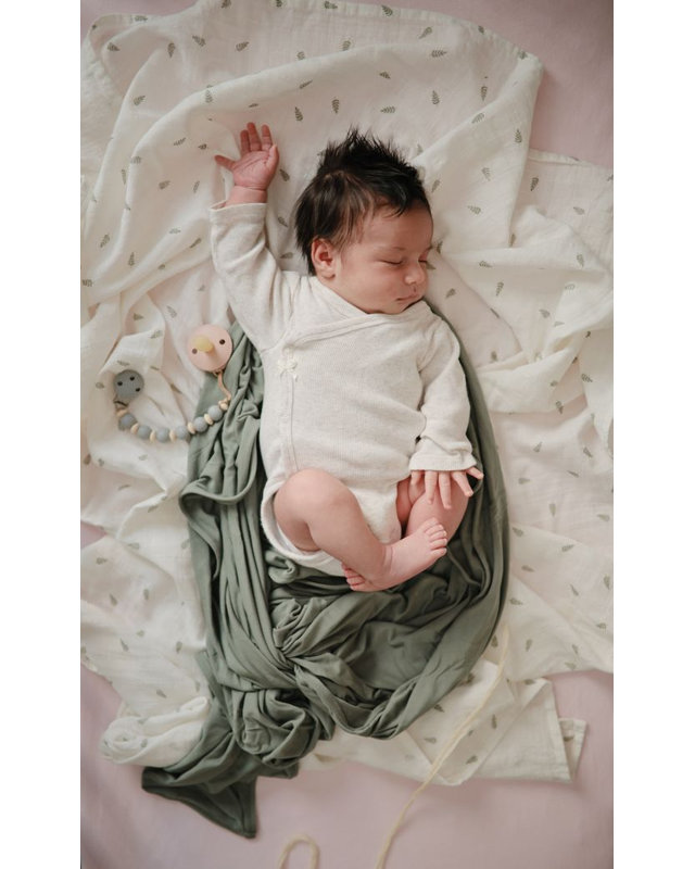 Stretchy Swaddle, Dried Thyme