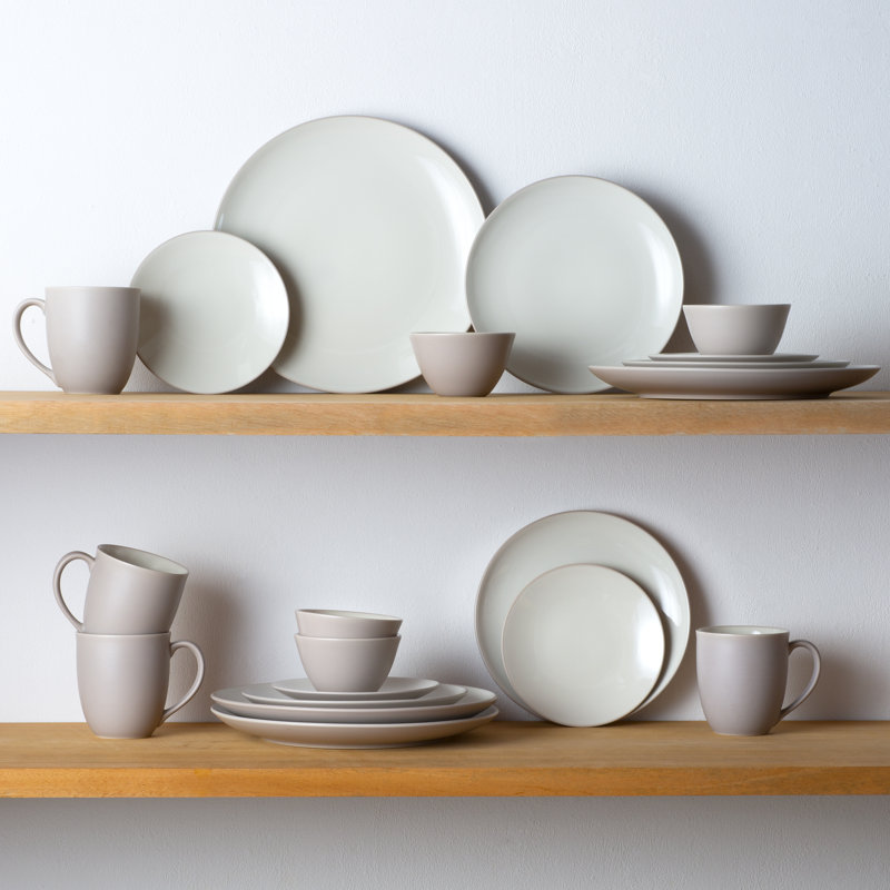 Noritake Colorwave 20-Piece Dinnerware Set, Service for 4, Sand