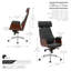 Fauteuil de direction de style Mid-Century Baver-1241945449