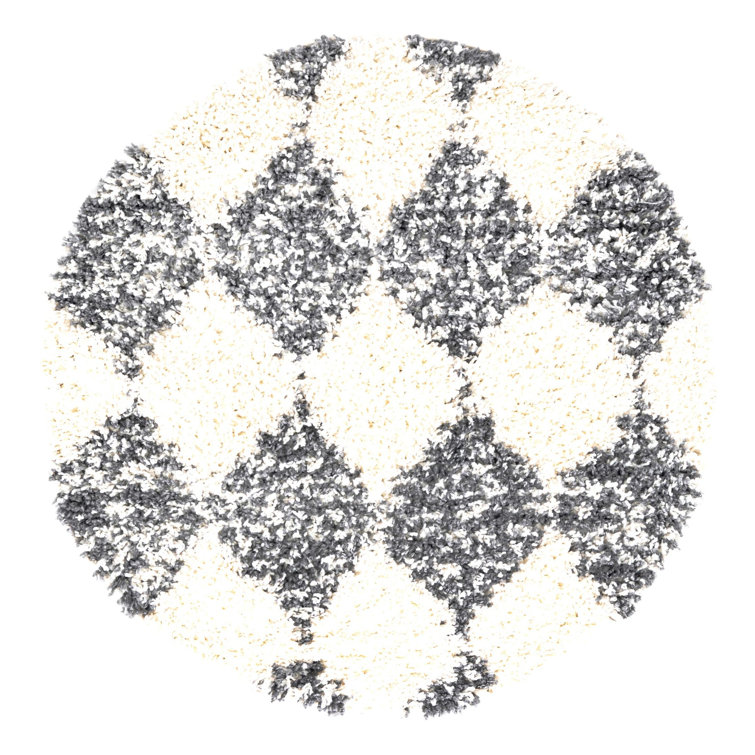 Serenity Shag Geometric Indoor Rug