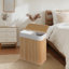 Panier à linge en bambou naturel avec couvercle et poignées, doublure amovible, idéal pour la salle de bain, la chambre à coucher et la salle de lavage-700364857-700364863
