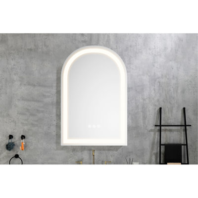 Miroir de salle de bain polyvalent avec fonctions avancées pour un toilettage idéal