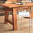 Thickened solid wood dining table-105906982