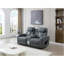 Causeuse inclinable Lumin, gris-814516414