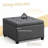 Vintage Round Entryway Storage Bench for Bedroom