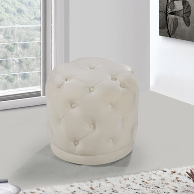 Harper Velvet Ottoman