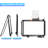 36" x 24" Freestanding Whiteboard Double Side Mobile Magnetic Dry Erase Board