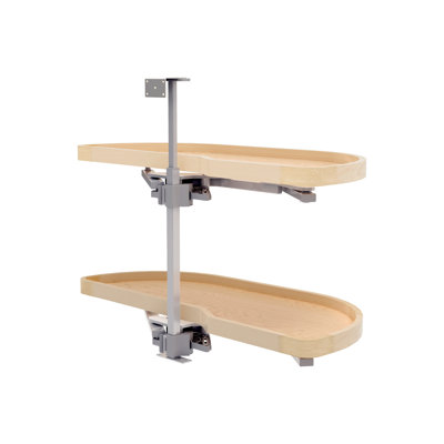 Maple Two-Tier Classic Girasolo w/ Soft-Close for 18" Right Opening/Blind Left Corner Cabinets