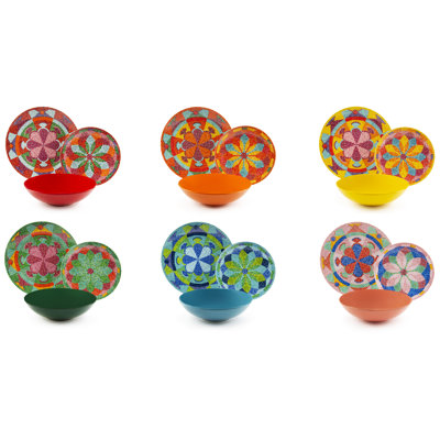 Seurat Piece Dinnerware Set - Service for 6