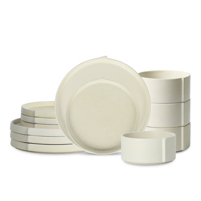 Stone Lain Bao 12-Piece Dinnerware Set Stoneware