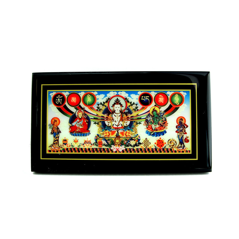 Décoration murale plaque OM mani Padme hum Blessing