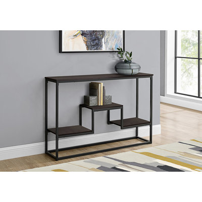 Table d'appoint, console, vestibule, étroit, canapé, salon, chambre à coucher, contemporain, moderne