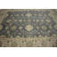 Tapis oriental gris Oushak Chobi Anvee