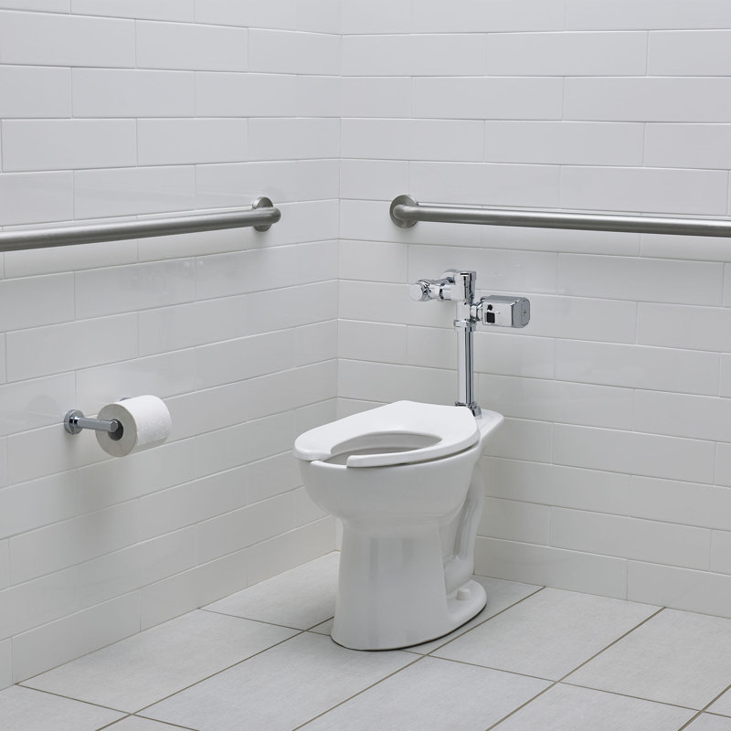Siège de toilette allongé universel robuste, Charnière