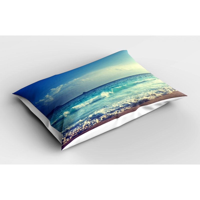Sun Polyester Sham Set, Twin