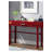 Red Vanity Desk With 1 Drawer