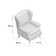 Josephson Upholstered Wingback Chair