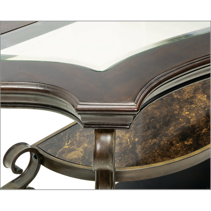 Sofa Table With Glass Table Top