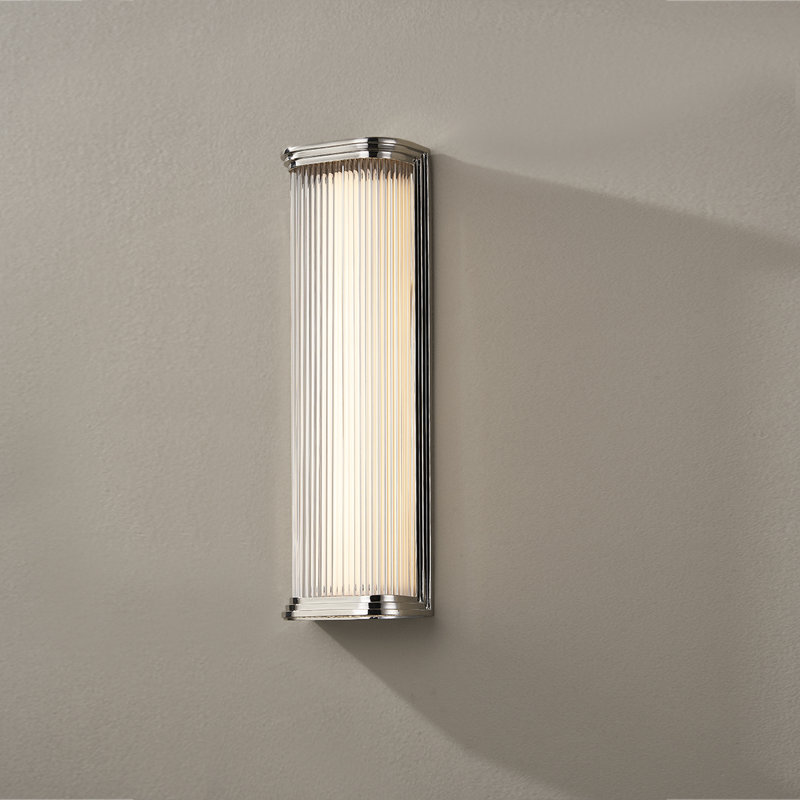 Newburgh 1 Light Bath and Vanity, Polished Nickel, 17" H x 5.25" W x 5.25" D
