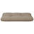 vidaXL Pallet Cushion Taupe 31.5"x15.7"x4.7" Fabric-1247360731-1247360726