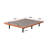 Split Top Queen Adjustable Bed Frame With 12'' Medium Plush Memory Foam Mattress, USB & Type C Ports, Massaging, Wireless Remote, E3000 Sunset Orange-469382512