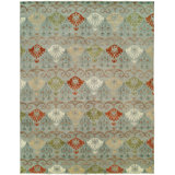 Wool Ikat Area Rug