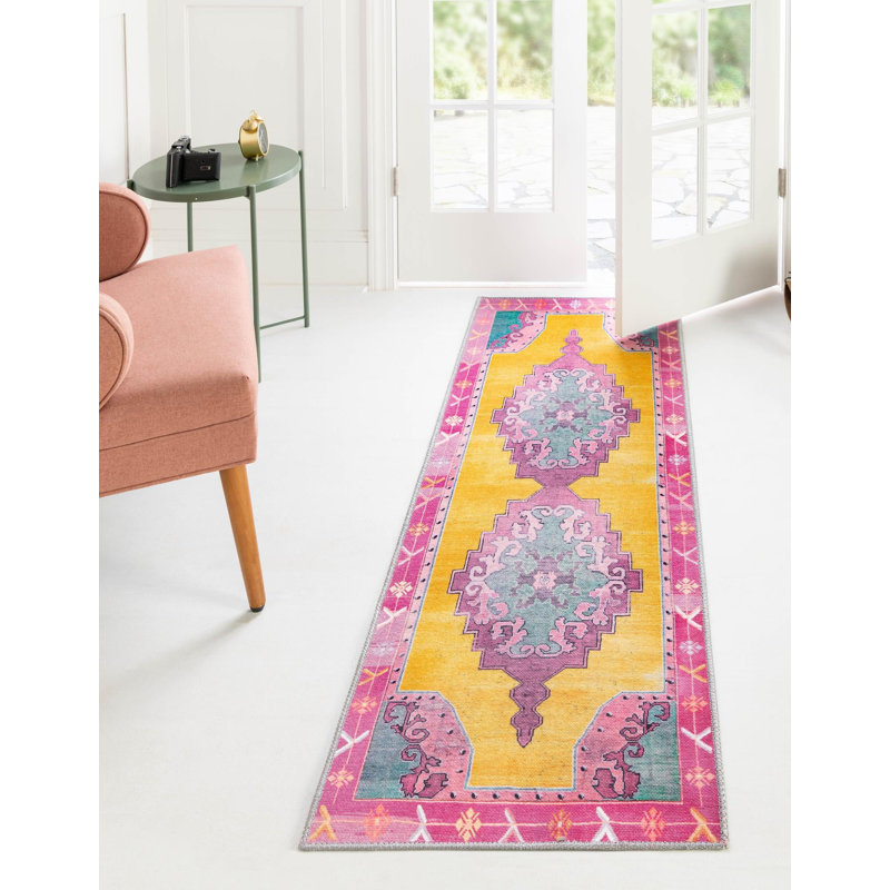 Oppie Oriental Indoor Rug, Runner 2' x 7'10"