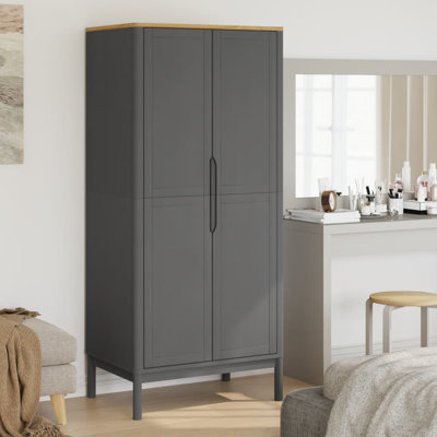 9-2 Solid Wood Wardrobe