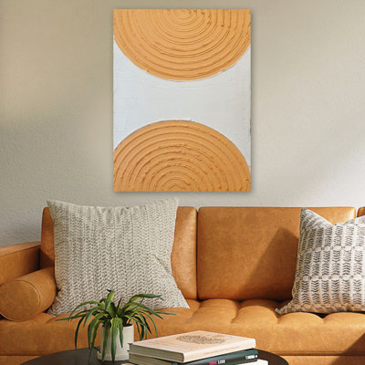 Peinture sur toile 3D faite à la main, 27,6 x 39,4 pouces, 100% toile avec cadre 100% bois (épaisseur: 1,2 pouces) | Peinture à l'huile et acrylique éclatante, art décoratif unique pour le salon, la chambre à coucher ou le bureau