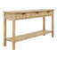 Table d'appoint 60 po et 60 po de long, avec canapé d'entrée et table en nid d'abeille moderne et polyvalente avec 3 tiroirs de rangement-406251045