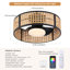 11.81cm Ceiling Fan with LED Lights