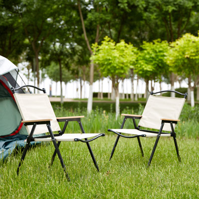 Chaise d'extérieur pliante 2 pièces