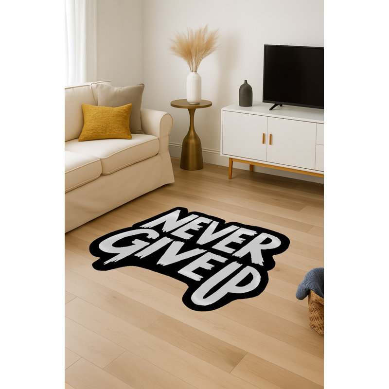 Tapis tissé à la crème Mosso, 3'3" x 3'3"