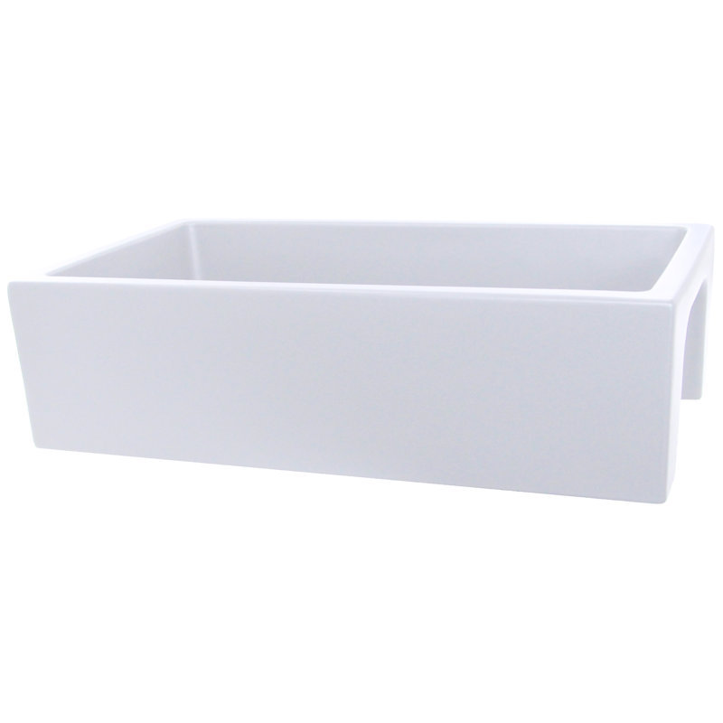 Island 35.75'' L Single Basin Kitchen Sink, 36"